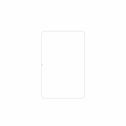 dipos Displayschutz für VekfulPC T60 Pro 13.4 Zoll, mattierte Oberfläche, geringe Dicke und perfekte Passform