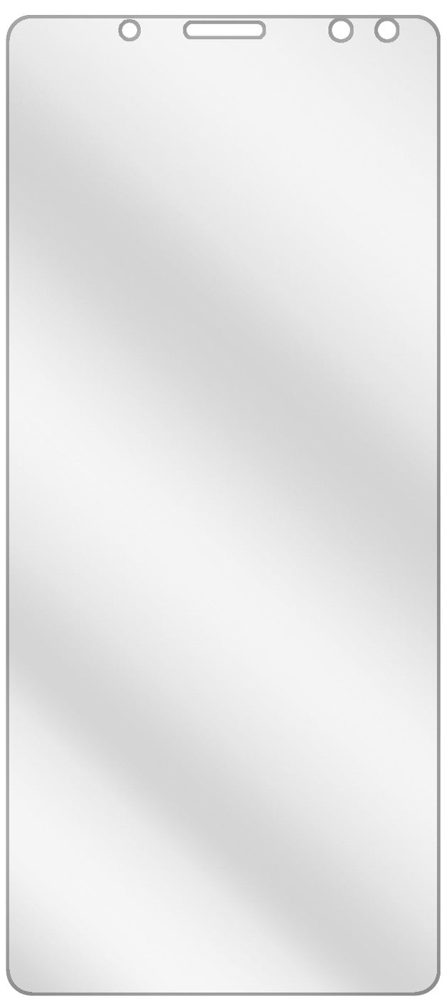 dipos Displayschutz für Vernee X, transparente Oberfläche, geringe Dicke und perfekte Passform
