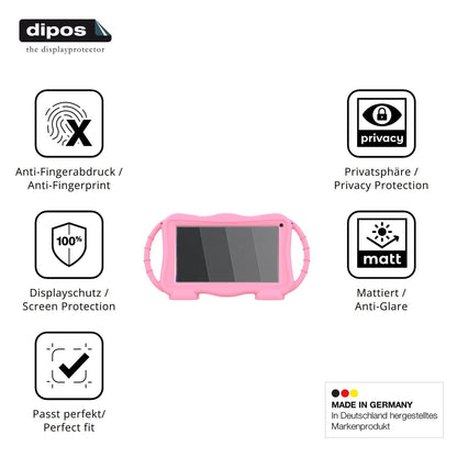Blickschutzfolie für VESWWE Kinder Tablet 7 Zoll matt Schutzfolie Privacy