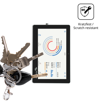 dipos Displayschutz für Victron Energy GX Touch 70 Flush, mattierte Oberfläche, robuste Festigkeit und perfekte Passform