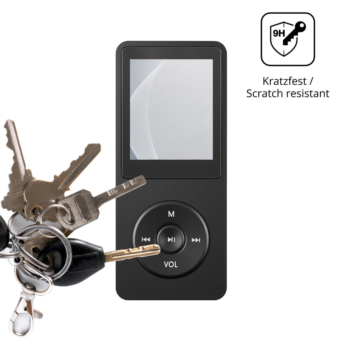 dipos Displayschutz für ViiRou YT3-32Go, mattierte Oberfläche, robuste Festigkeit und perfekte Passform