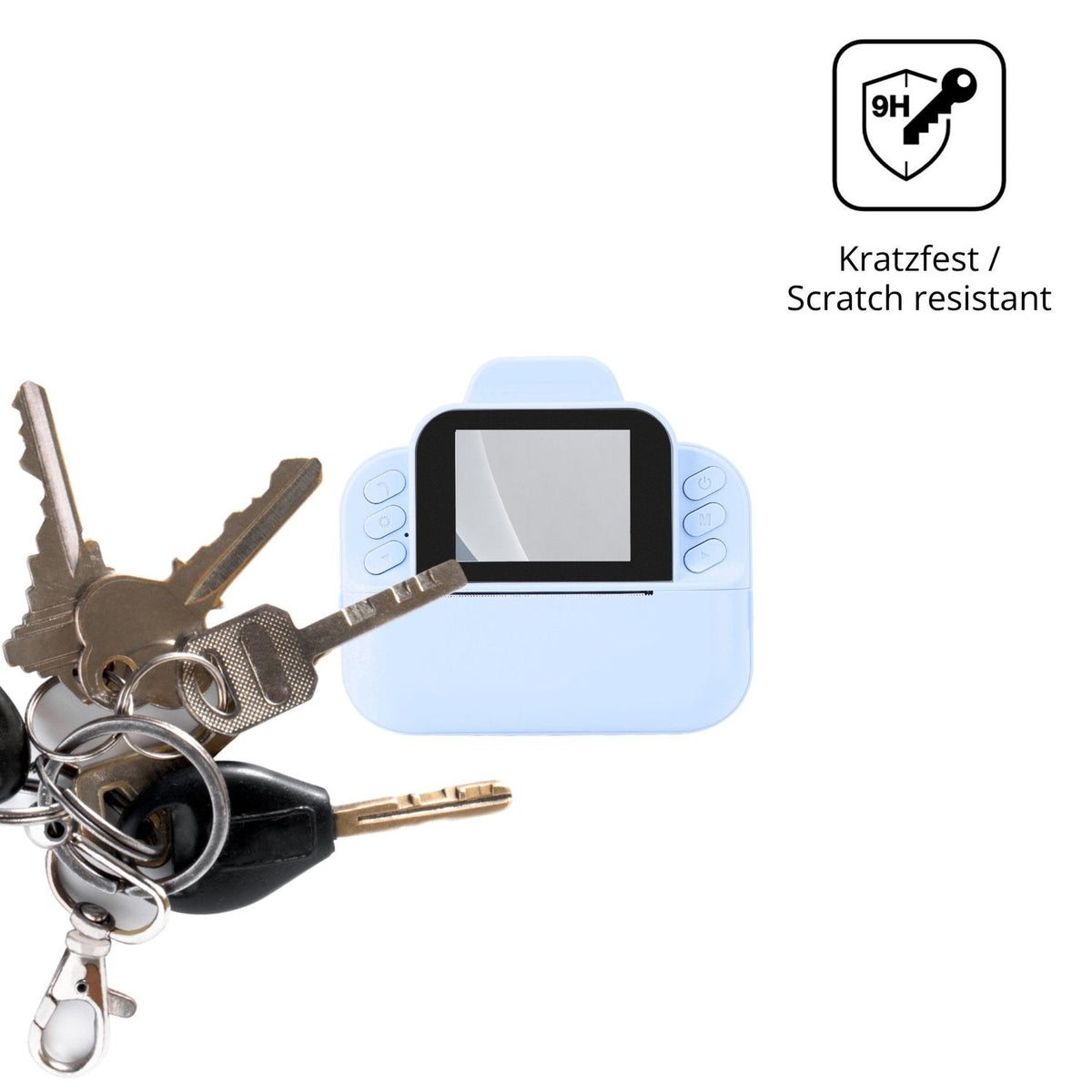 dipos Displayschutz für Vikye Sofortbild-Kamera, mattierte Oberfläche, robuste Festigkeit und perfekte Passform