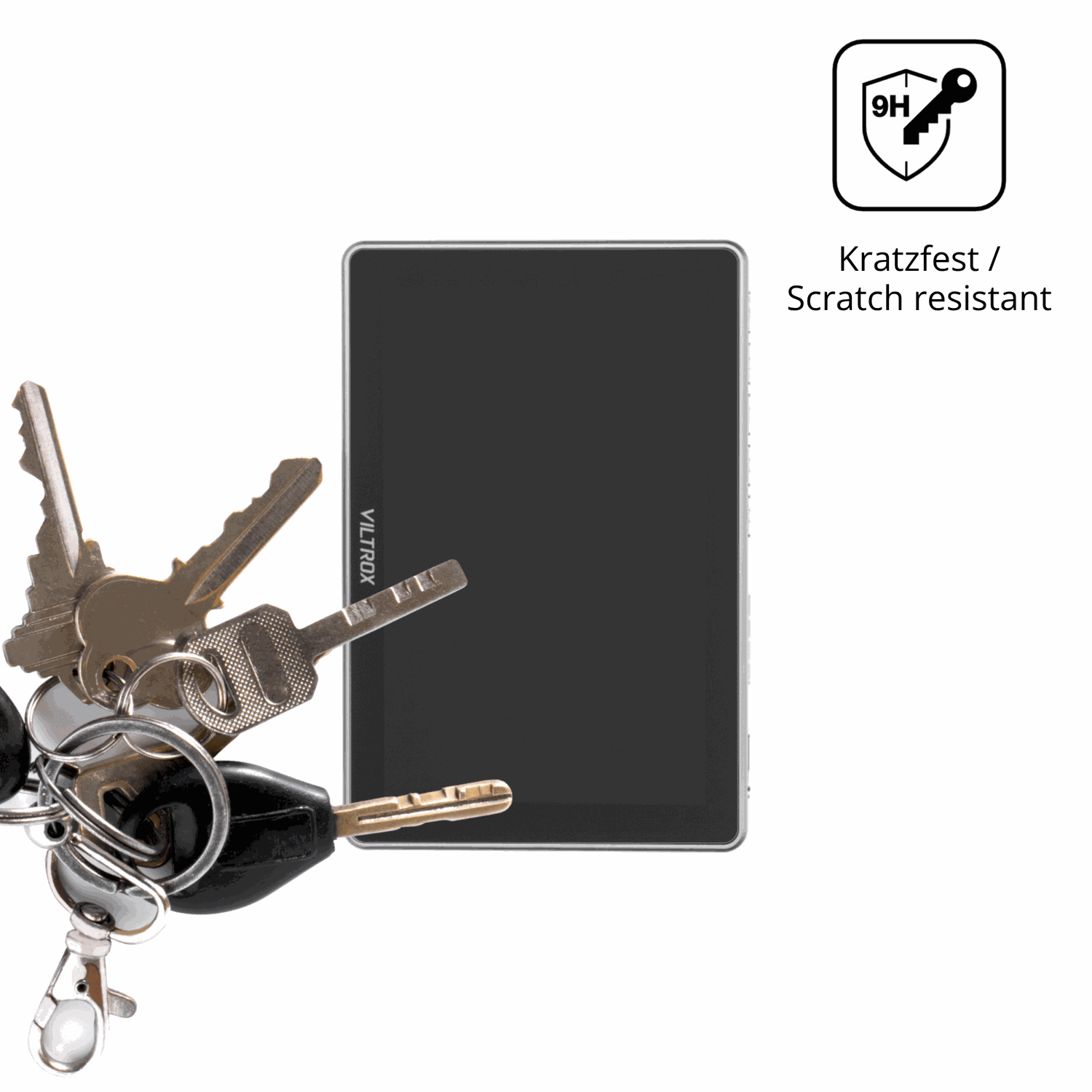 dipos Displayschutz für Viltrox DC-L2 7 Zoll, mattierte Oberfläche, robuste Festigkeit und perfekte Passform