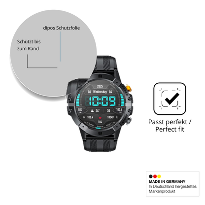 Besonders flexibler Displayschutz mit Anti-Shock-Schicht im Materialmix