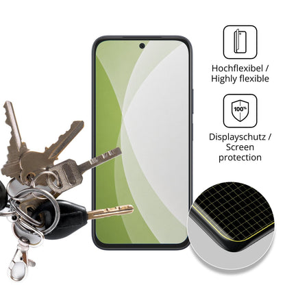 dipos Displayschutz für Vivo G5i, transparente Oberfläche, perfekte Passform auch für die Rundungen