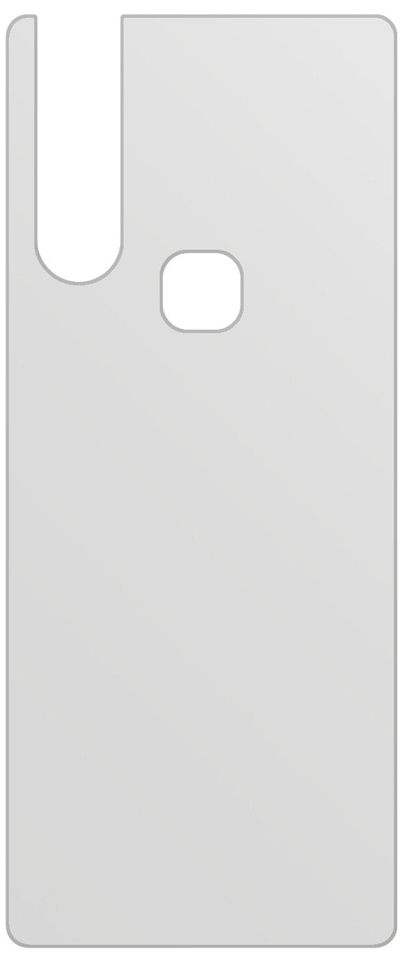 dipos Displayschutz für Vivo S1 Rückseite, mattierte Oberfläche, geringe Dicke und perfekte Passform