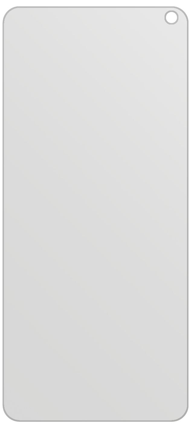 dipos Displayschutz für Vivo S5, mattierte Oberfläche, geringe Dicke und perfekte Passform