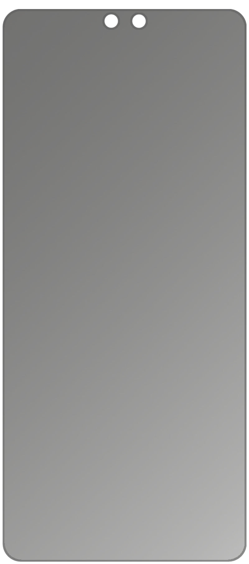dipos Displayschutz für Vivo S7 5G, mattierte Oberfläche, Blickschutzfilter und perfekter Passform