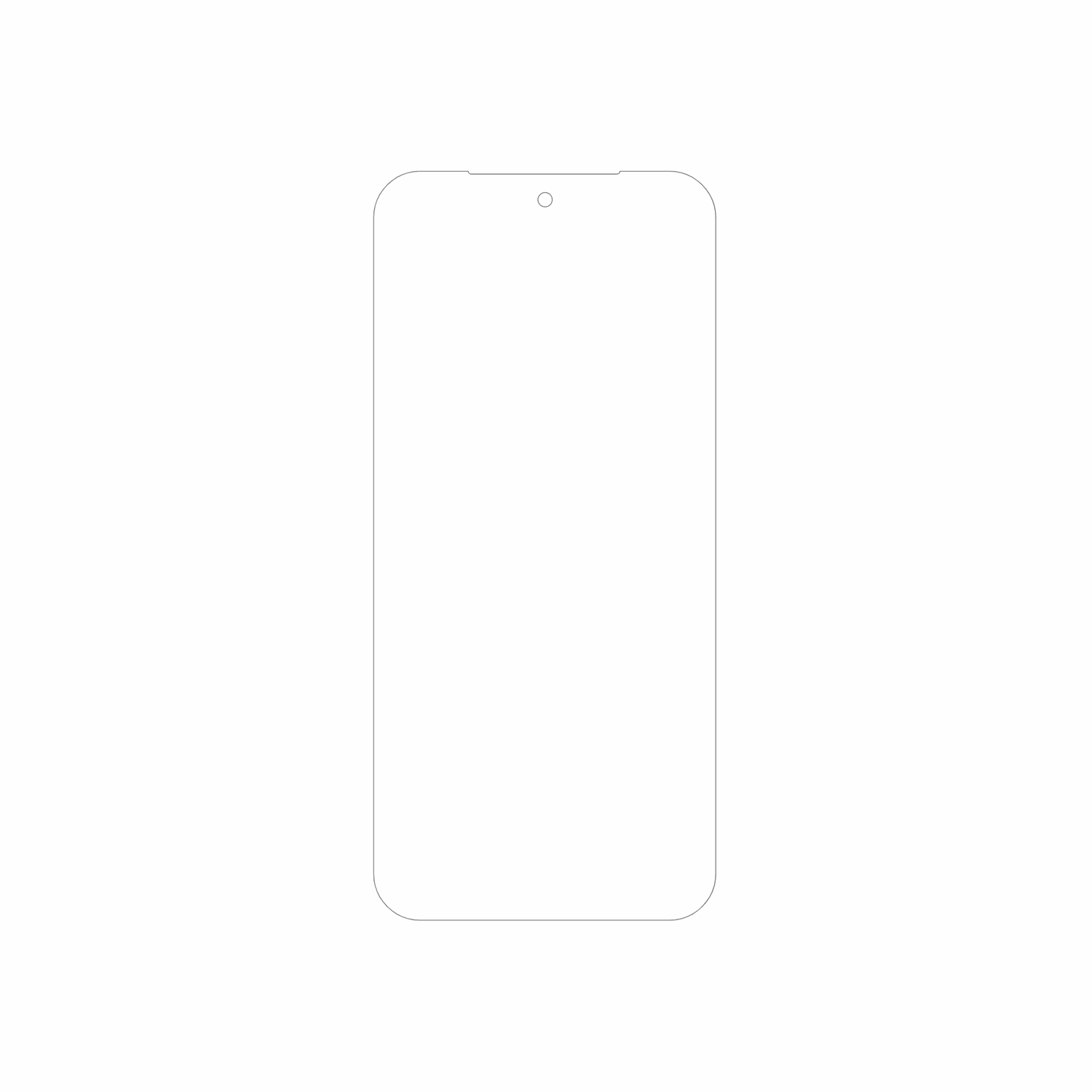 dipos Displayschutz für Vivo T5 Pro, mattierte Oberfläche, geringe Dicke und perfekte Passform
