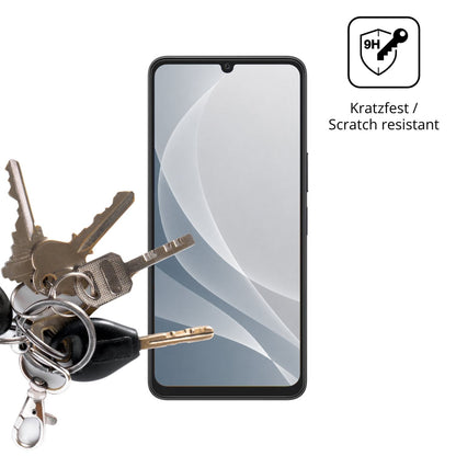 dipos Displayschutz für Vivo T5e, mattierte Oberfläche, robuste Festigkeit und perfekte Passform