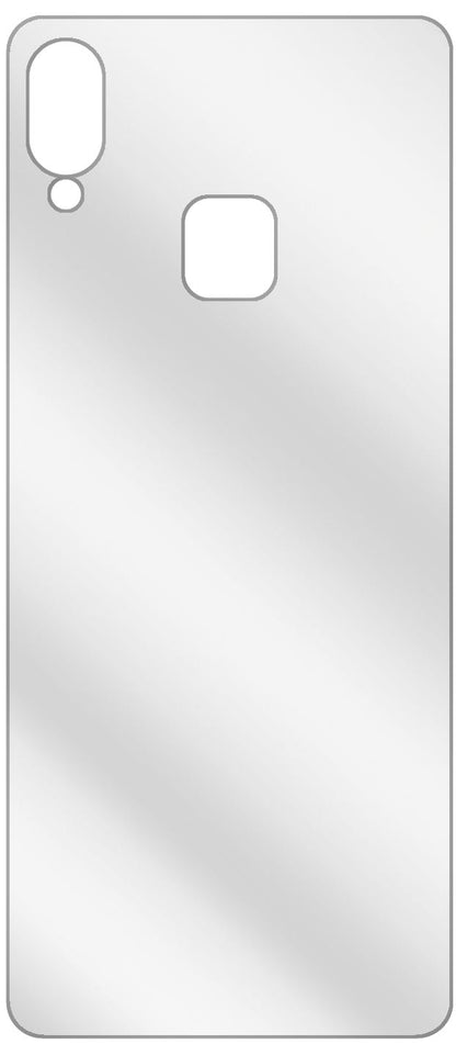 dipos Displayschutz für Vivo U1 Rückseite, transparente Oberfläche, geringe Dicke und perfekte Passform