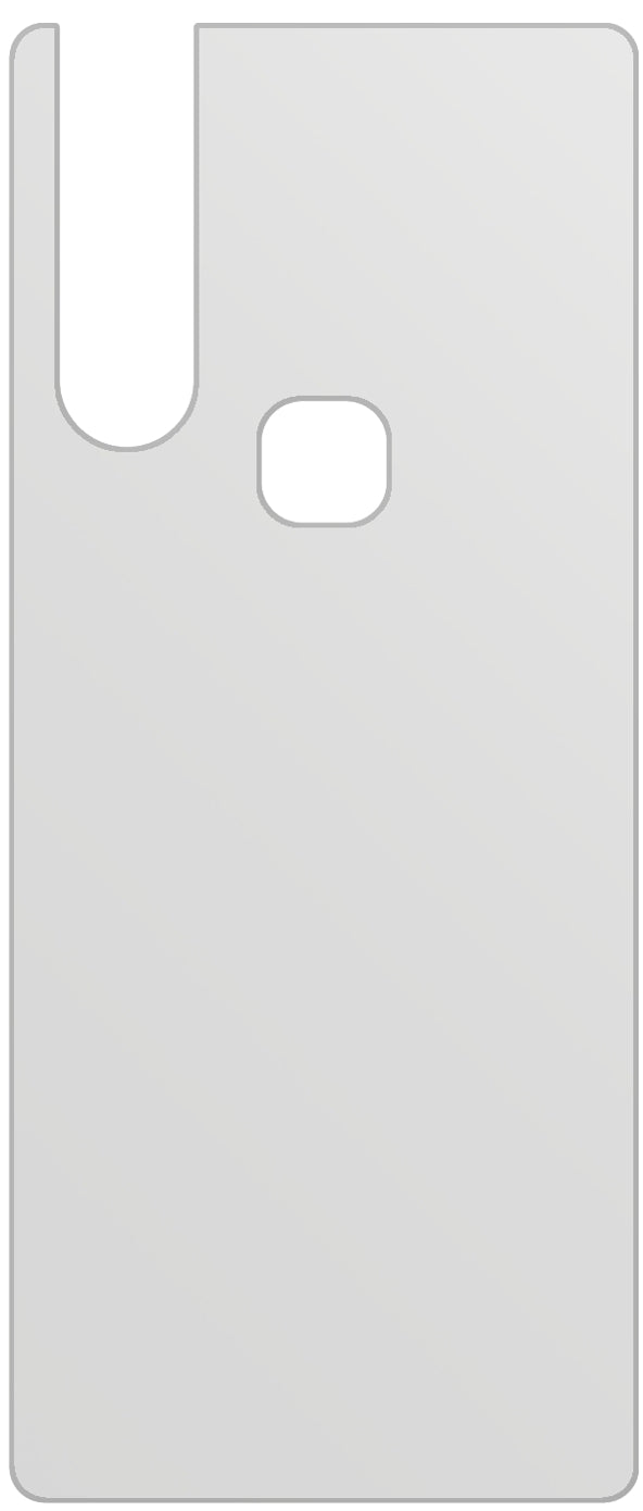 dipos Displayschutz für Vivo S1 Pro Rückseite, mattierte Oberfläche, geringe Dicke und perfekte Passform