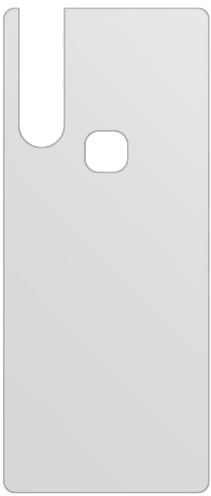 dipos Displayschutz für Vivo S1 Pro Rückseite, mattierte Oberfläche, geringe Dicke und perfekte Passform