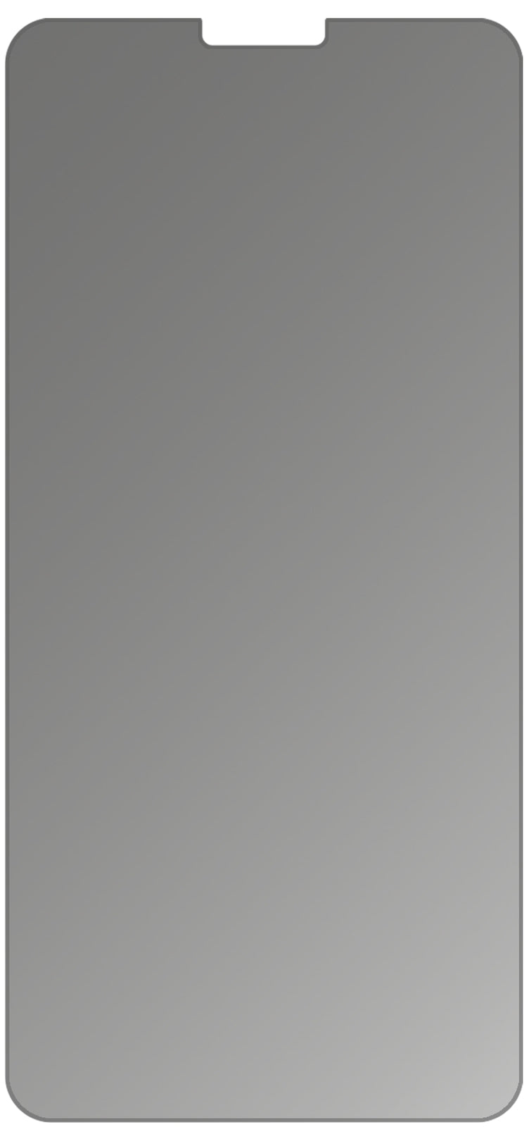dipos Displayschutz für Vivo X21, mattierte Oberfläche, Blickschutzfilter und perfekter Passform