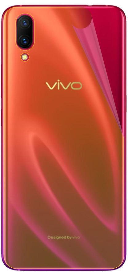 dipos Displayschutz für Vivo X23 Rückseite, transparente Oberfläche, geringe Dicke und perfekte Passform