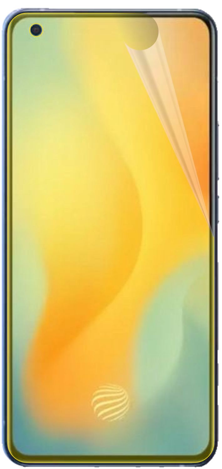 dipos Displayschutz für Vivo X50, transparente Oberfläche, geringe Dicke und perfekte Passform