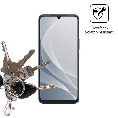 dipos Displayschutz für Vivo Y6c, mattierte Oberfläche, robuste Festigkeit und perfekte Passform