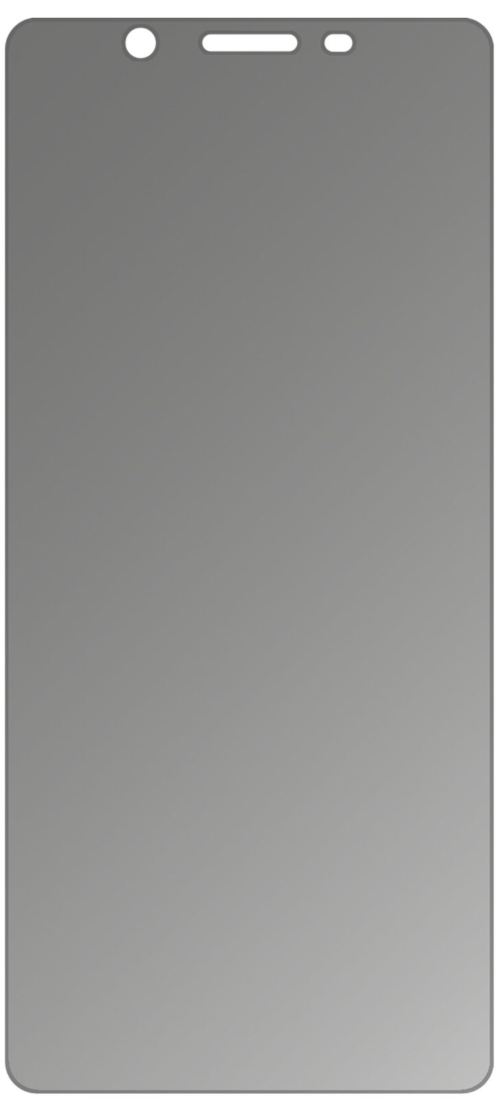 dipos Displayschutz für Vivo Y71i, mattierte Oberfläche, Blickschutzfilter und perfekter Passform