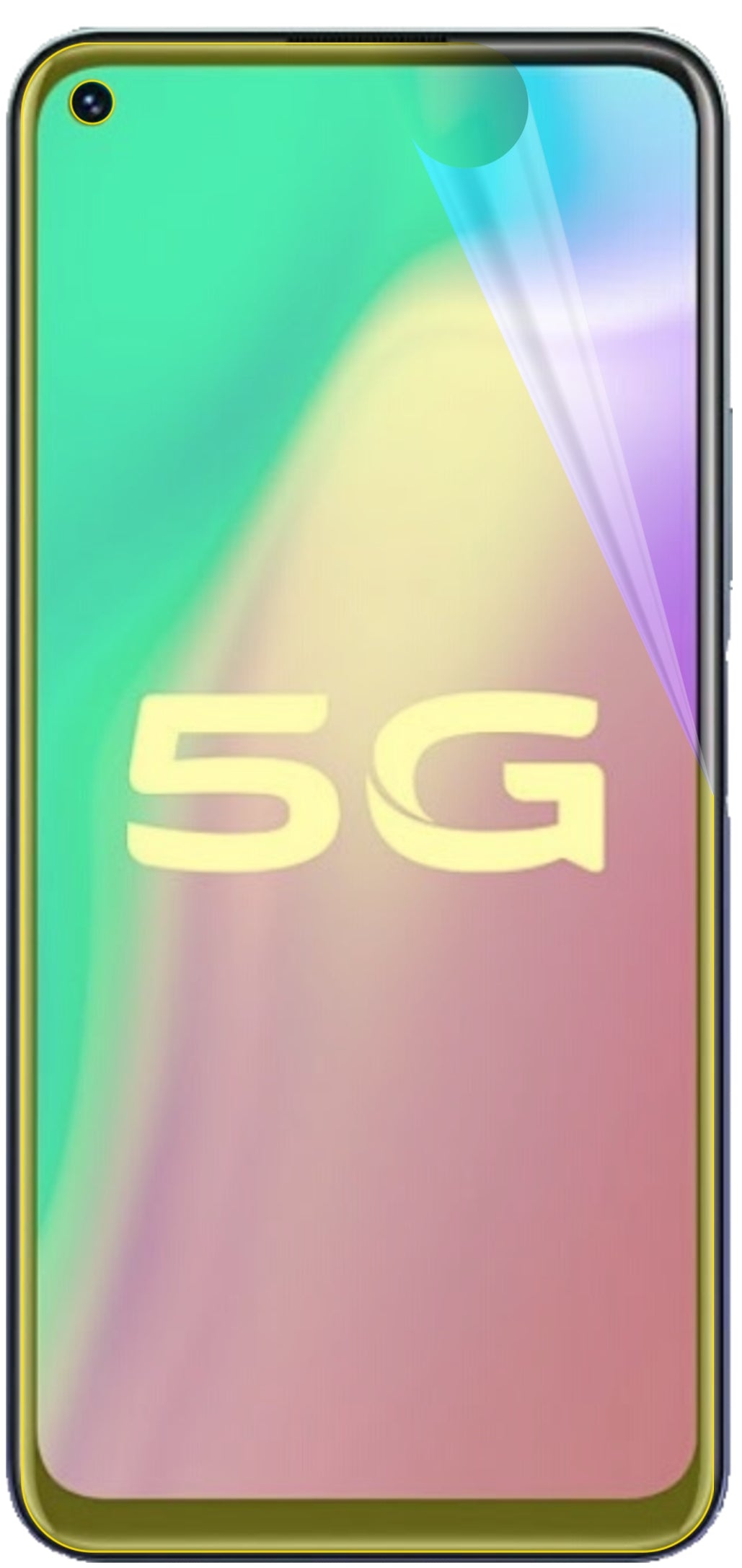 dipos Displayschutz für Vivo Y70s, transparente Oberfläche, geringe Dicke und perfekte Passform