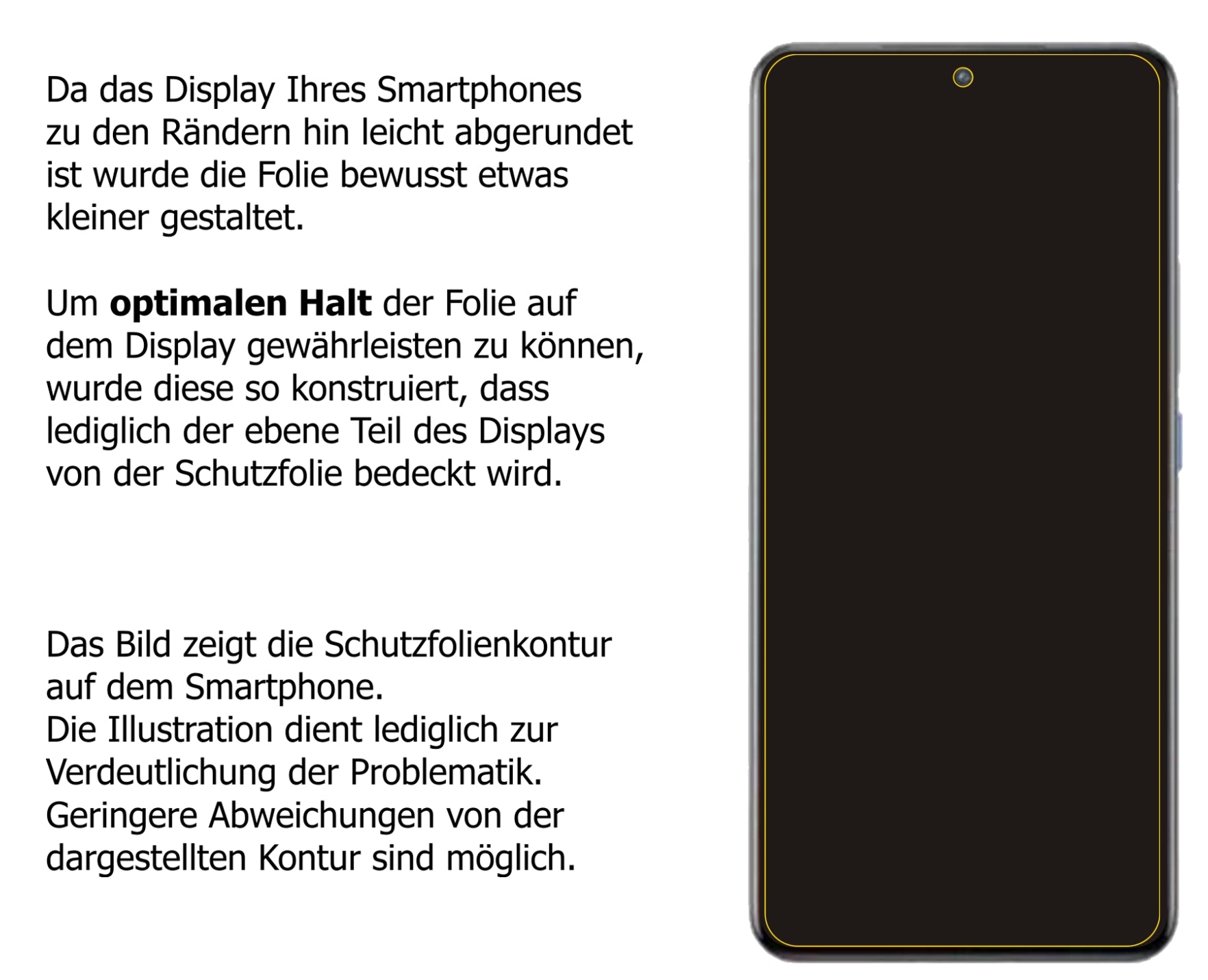 dipos Displayschutz für Vivo iQOO 8, transparente Oberfläche, perfekte Passform auch für die Rundungen