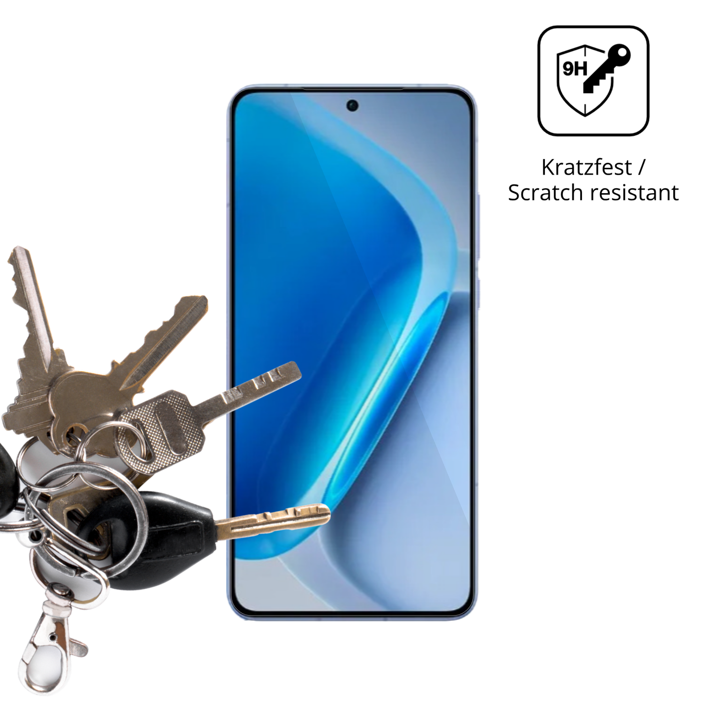 2x 9H Schutzfolie für Vivo Iqoo Neo 11 Panzerfolie