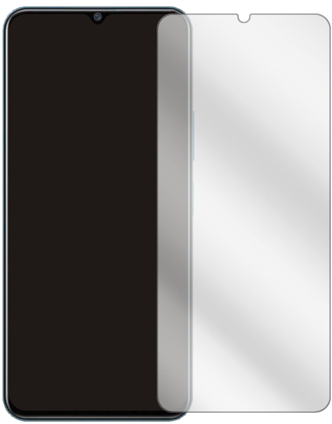 5x Schutzfolie klar für Vivo iQOO U5 Display-Schutzfolie