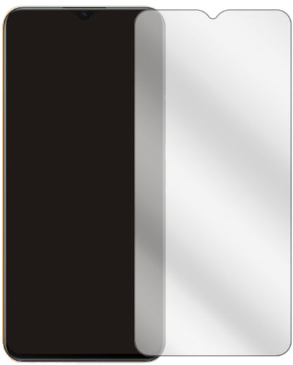VIVOIQOO Z5x mit aufgebrachter dipos Displayschutzfolie, glasklare Darstellung ohne Einschränkungen