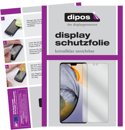 5x Schutzfolie klar für Vivo S7 5G Display-Schutzfolie