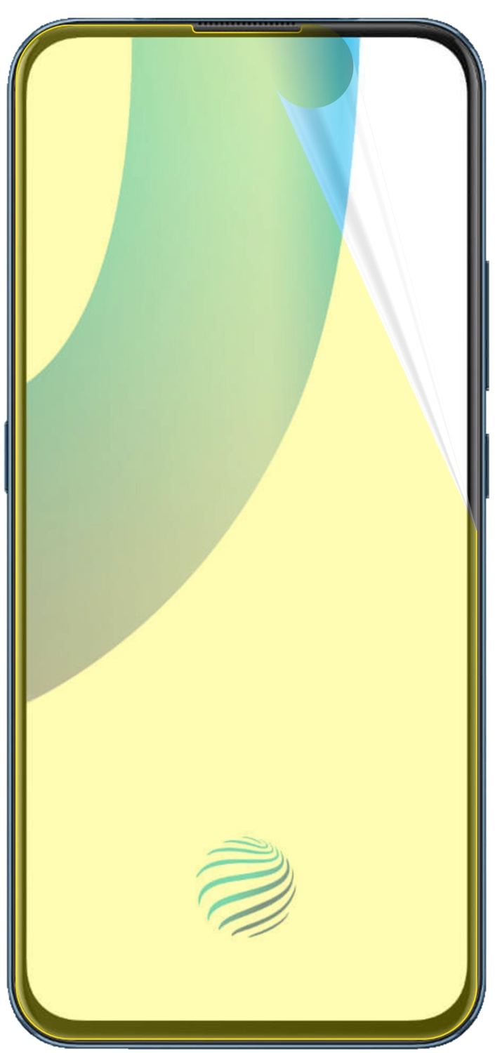 3x 3D Full Cover Schutzfolie für Vivo V17 Pro