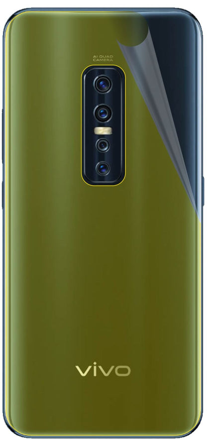 3x 3D Full Cover Schutzfolie für Vivo V17 Pro Rückseite