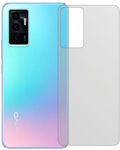 2x Schutzfolie matt für Vivo V23e 5G Rückseite Display-Schutzfolie