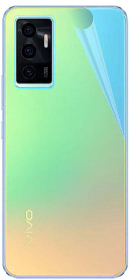 3x 3D Full Cover Schutzfolie für Vivo V23e 5G Rückseite