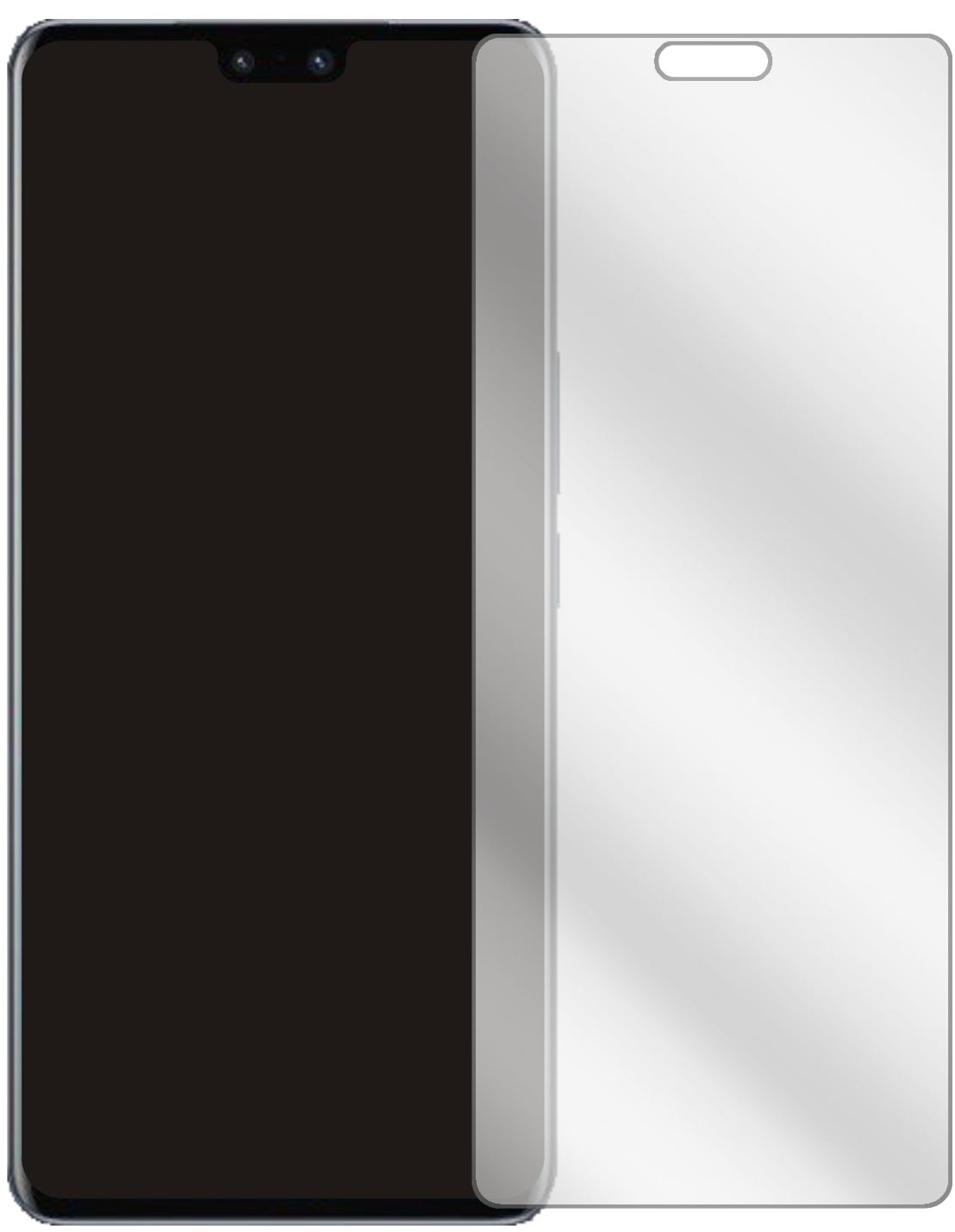 6x Schutzfolie klar für Vivo V23 Pro Display-Schutzfolie