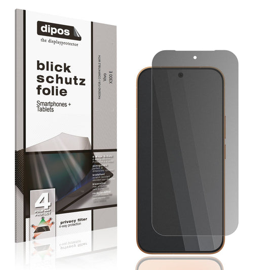 Blickschutzfolie für Vivo X300 E matt Schutzfolie Privacy