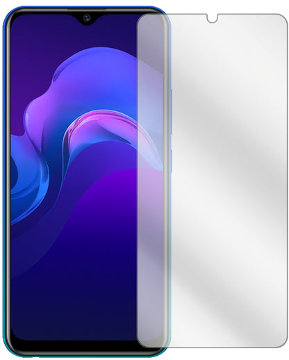 VivoY11 (2019) mit aufgebrachter dipos Displayschutzfolie, glasklare Darstellung ohne Einschränkungen