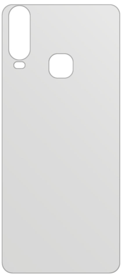 1x Schutzfolie matt für Vivo Y12 Rückseite Display-Schutzfolie