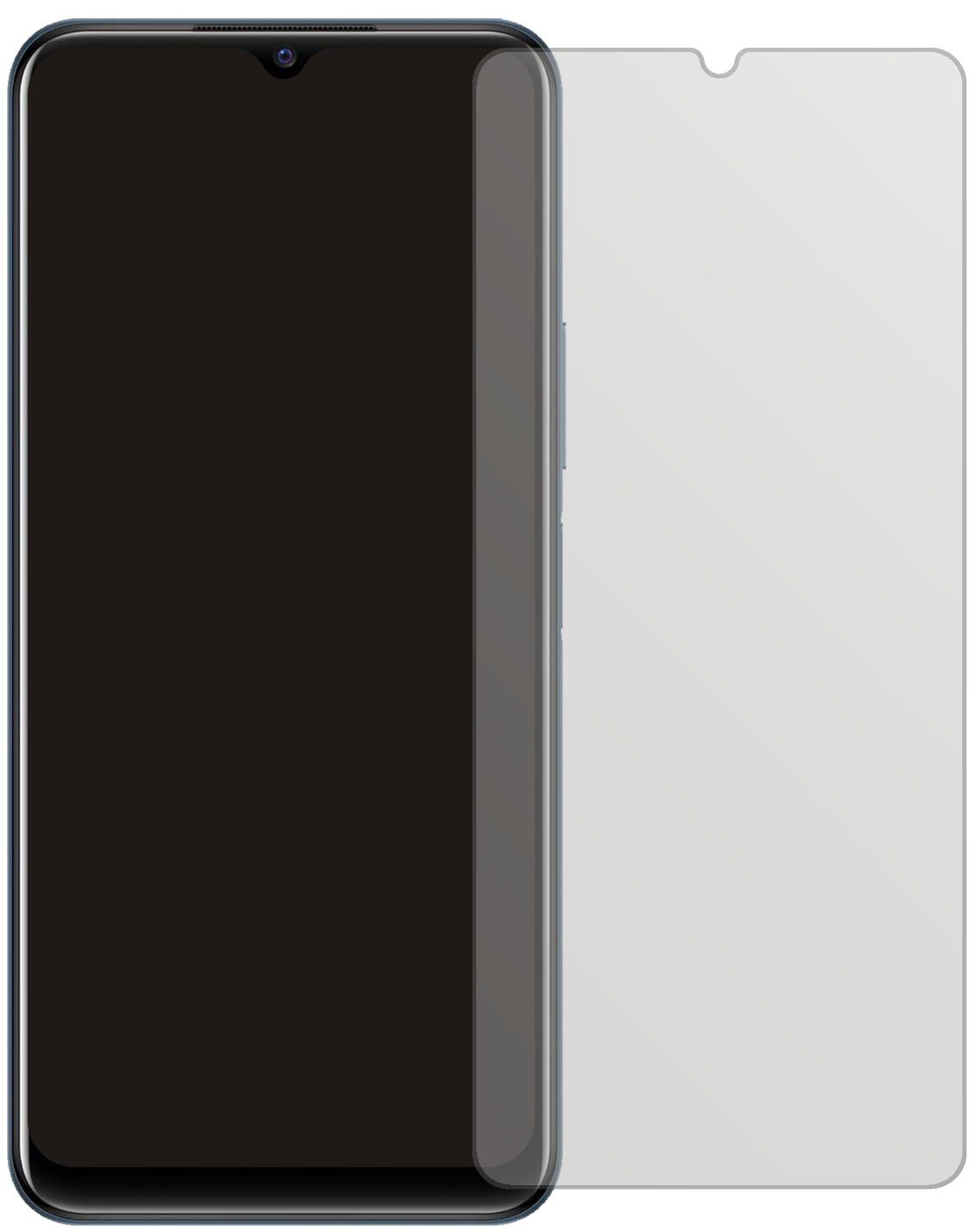 5x Schutzfolie matt für Vivo Y21T Display-Schutzfolie