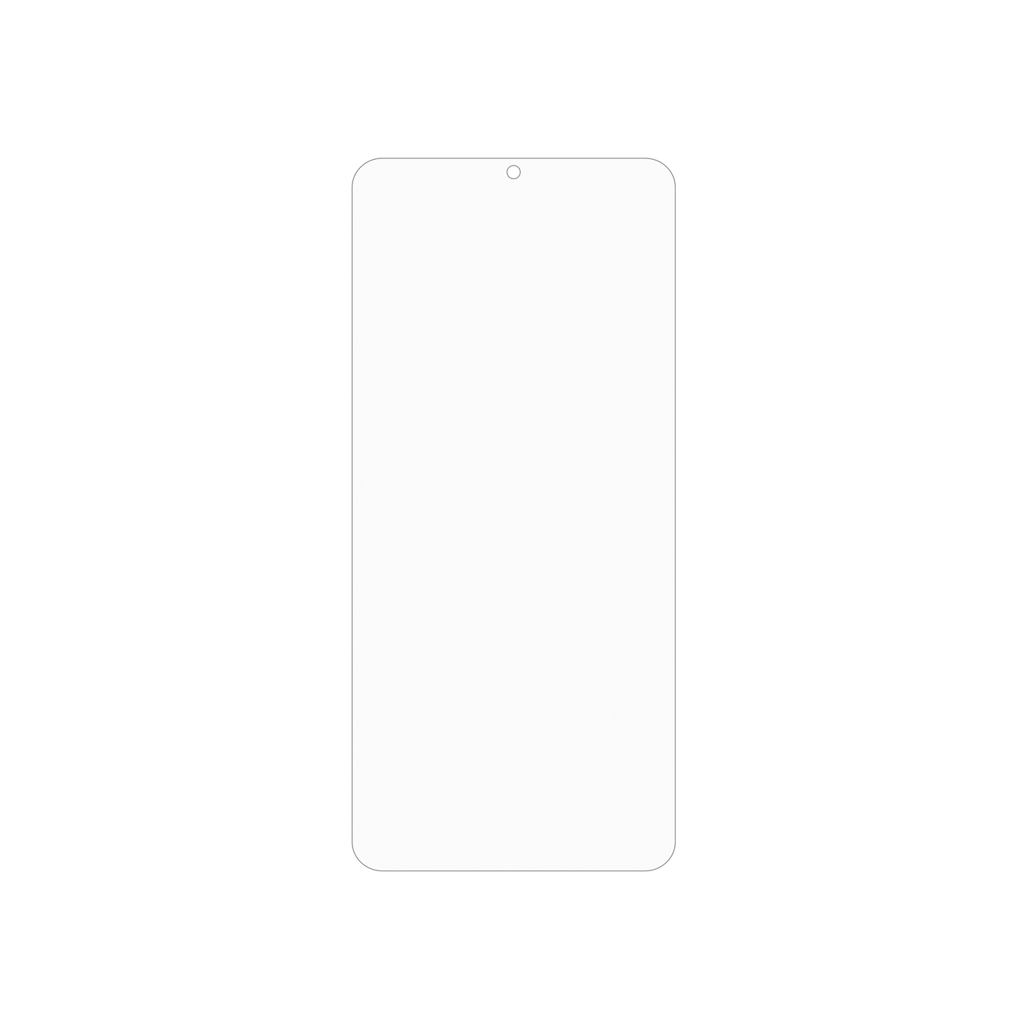 dipos Displayschutz für Vivo Y50s 5G, mattierte Oberfläche, geringe Dicke und perfekte Passform