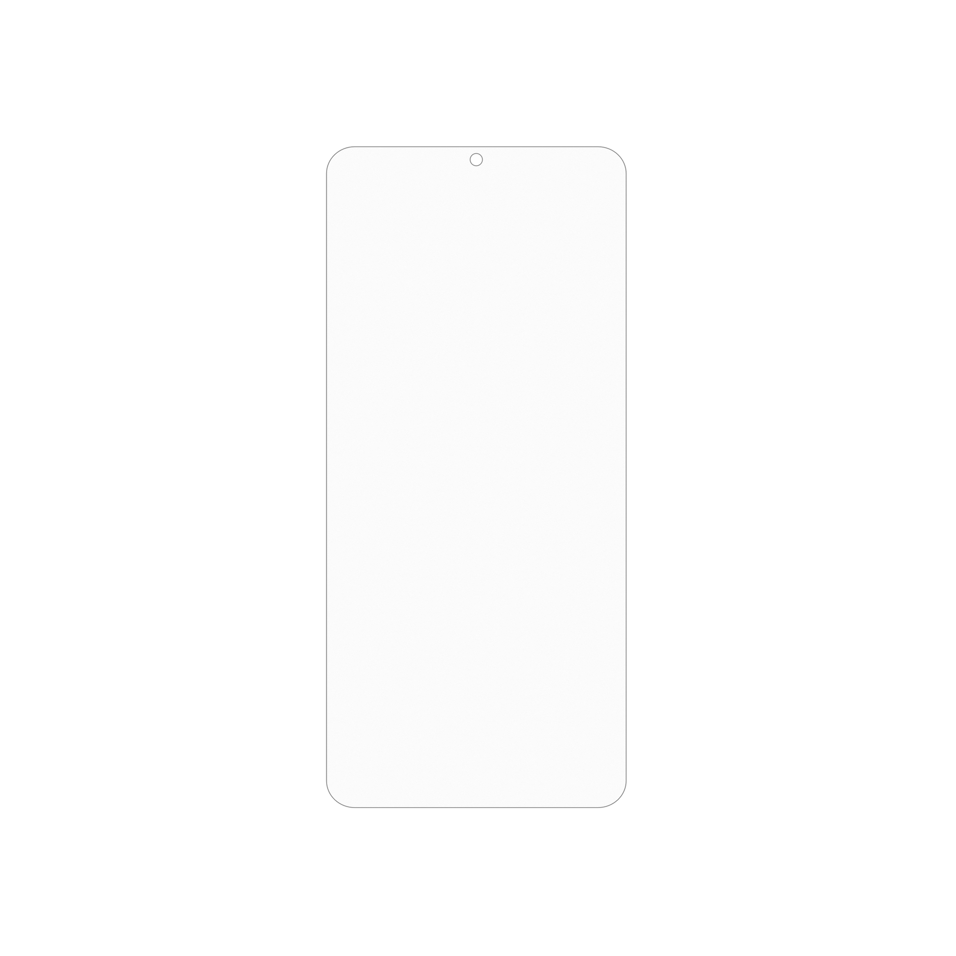 dipos Displayschutz für Vivo Y50s 5G, mattierte Oberfläche, geringe Dicke und perfekte Passform
