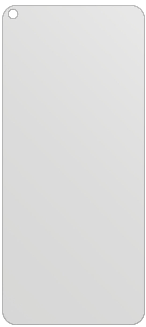 dipos Displayschutz für vivo Y50t, mattierte Oberfläche, geringe Dicke und perfekte Passform