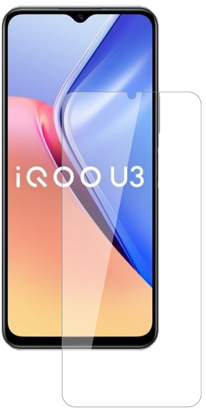 VivoY52s 5G mit aufgebrachter dipos Flex Schutzfolie, glasklare Darstellung ohne Einschränkungen