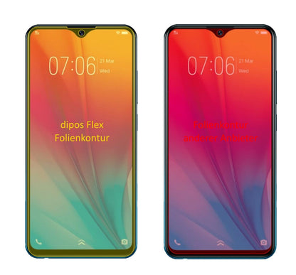 3x 3D Full Cover Schutzfolie für Vivo Y91C (2020)