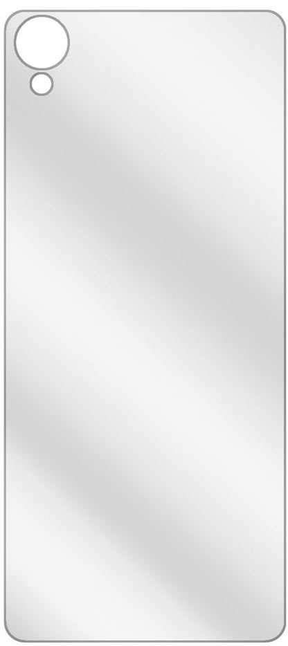 2x Schutzfolie klar für Vivo Y91C (2020) Rückseite Display-Schutzfolie