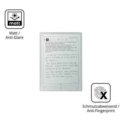 Dünne und entspiegelnde Folie passend zugeschnitten für Viwoods AiPaper Mini 8.2 Zoll