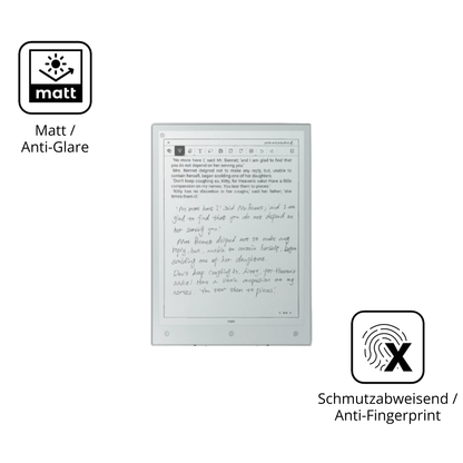 9H Hartbeschichtete, flexible Folie passend zugeschnitten für Viwoods AiPaper Mini 8.2 Zoll