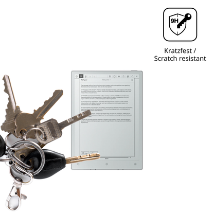 dipos Displayschutz für Viwoods AiPaper Reader, mattierte Oberfläche, robuste Festigkeit und perfekte Passform