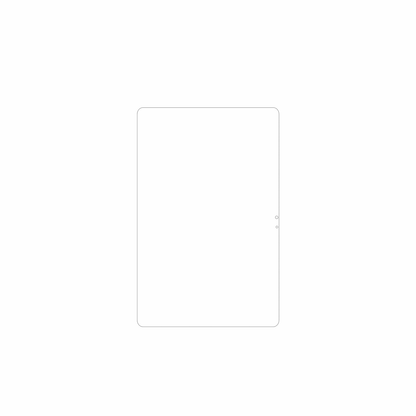 dipos Displayschutz für vollatablet 12.3 zoll, mattierte Oberfläche, geringe Dicke und perfekte Passform