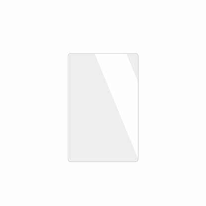 dipos Displayschutz für vollatablet 12.3 zoll, transparente Oberfläche, geringe Dicke und perfekte Passform