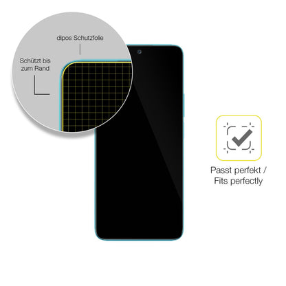 Schutzfolie mit optimaler Passform, zur Verwendung mit Hüllen geeignet