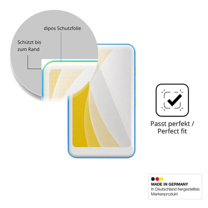 Schutzfolie mit optimaler Passform, zur Verwendung mit Hüllen geeignet